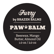 Load image into Gallery viewer, Furry by Brazen Balms - Pet Paw Balm 1.0 oz