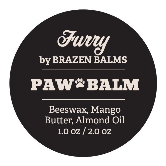 Furry by Brazen Balms - Pet Paw Balm 1.0 oz